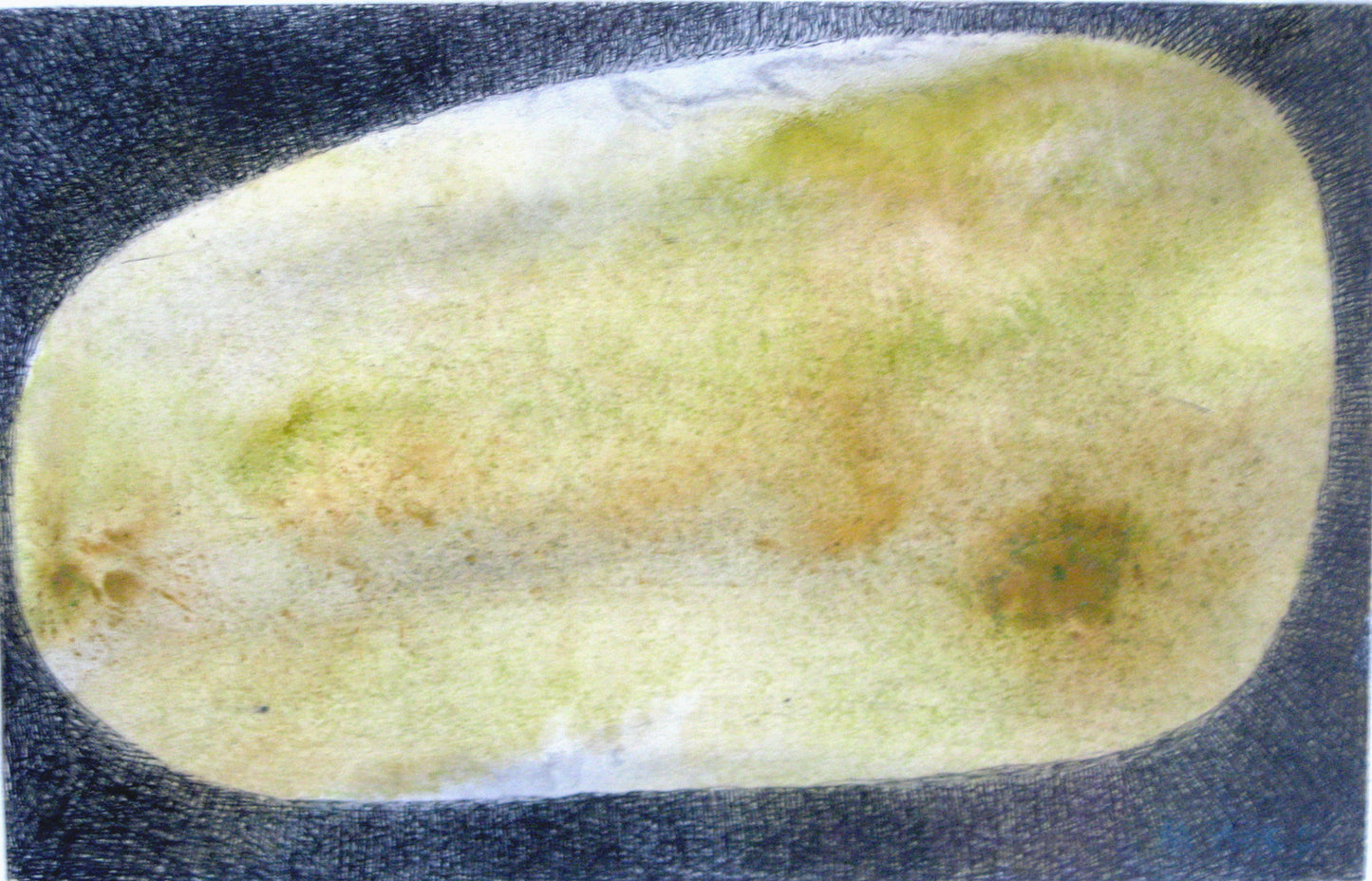 Green Gold Stone, Painting