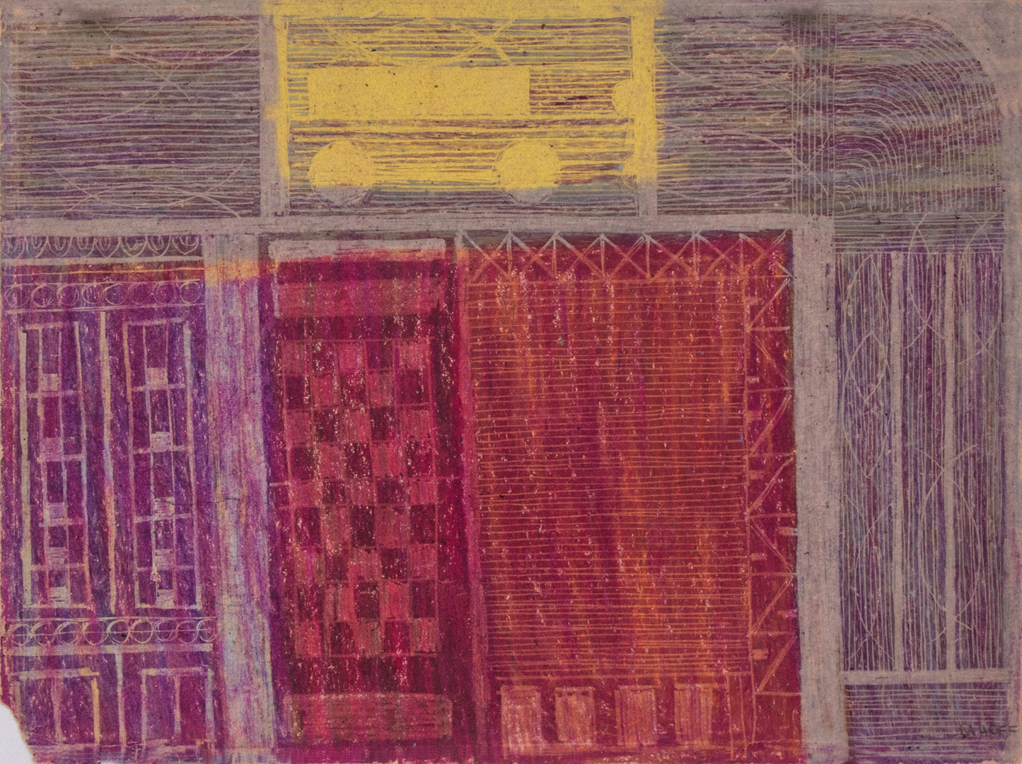 Taxi Ride, Drawing