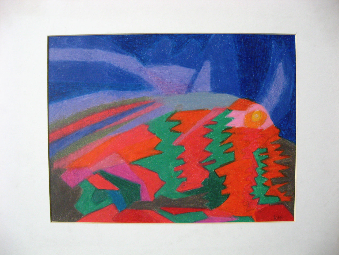 River Night I, Drawing