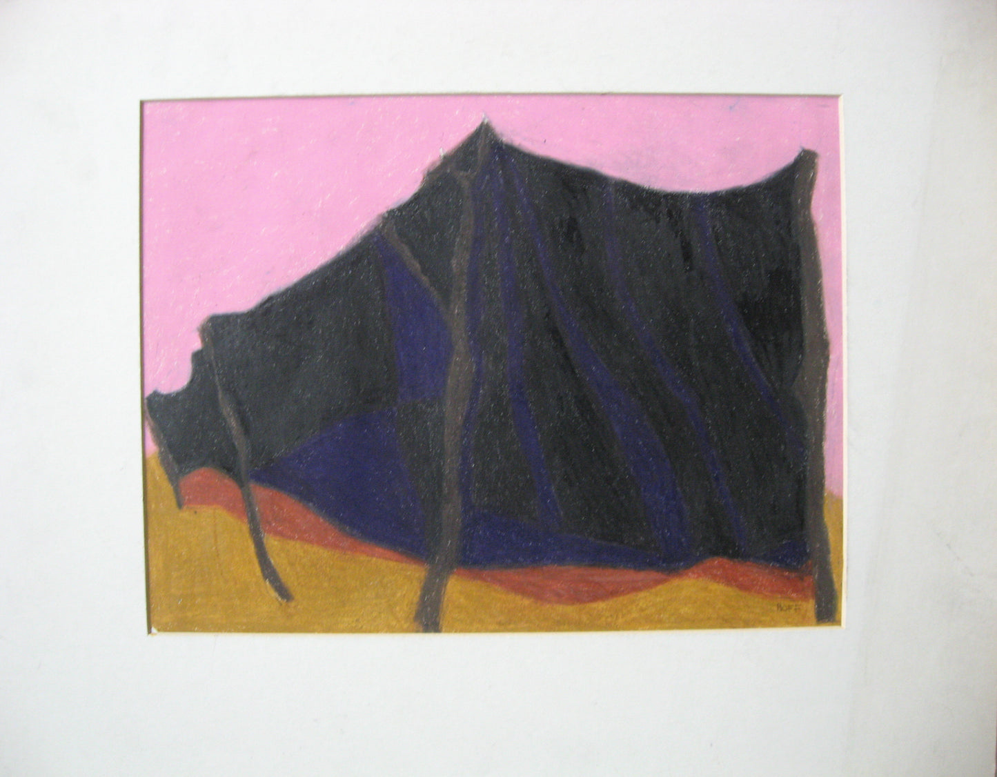 Desert Home, Drawing