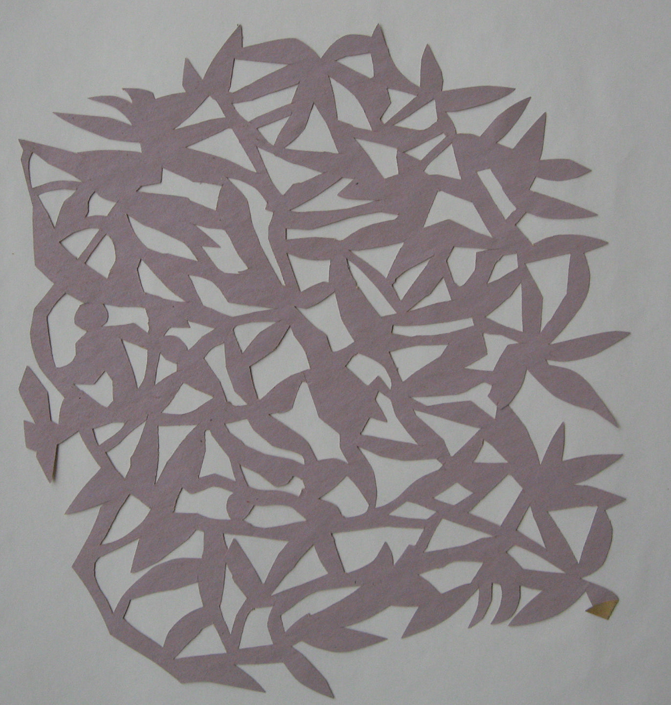 Untitled (Window Frost), Drawing