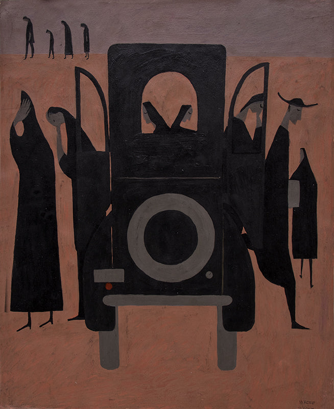 Mourning #5, Painting