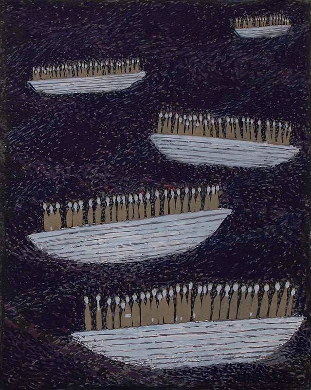 Life Boats, Painting