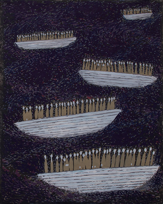 Life Boats, Painting