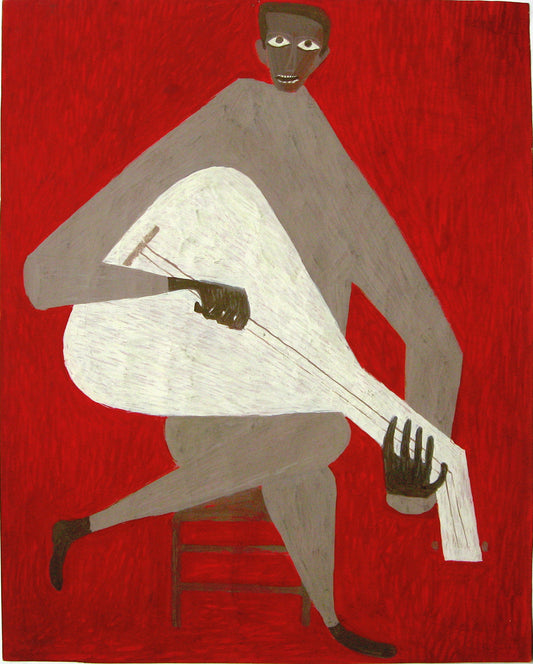 Solo, or The Oud or Lute Player, Painting, 1940-1950