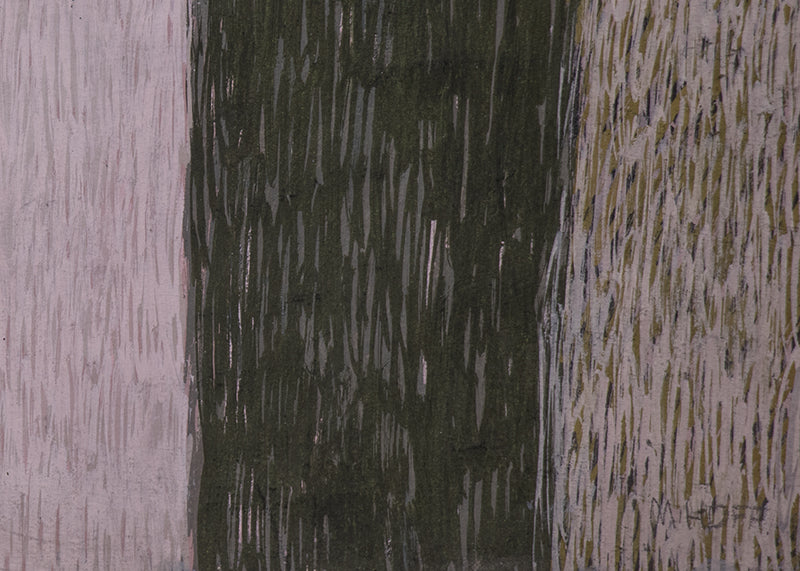 Boy & Angels, Painting, 1949
