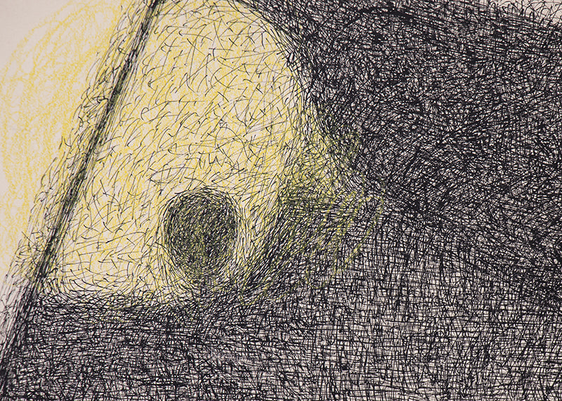 Untitled (Piano Player), Drawing