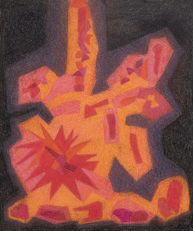 Untitled (Fire Burst), Drawing