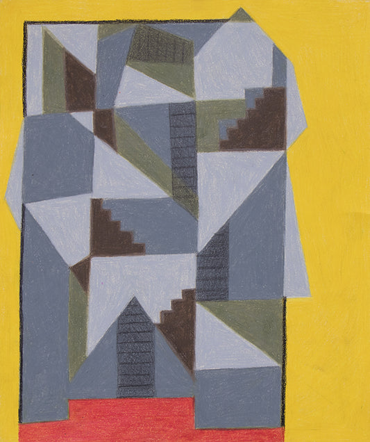 Untitled (New York Walk Up), Drawing