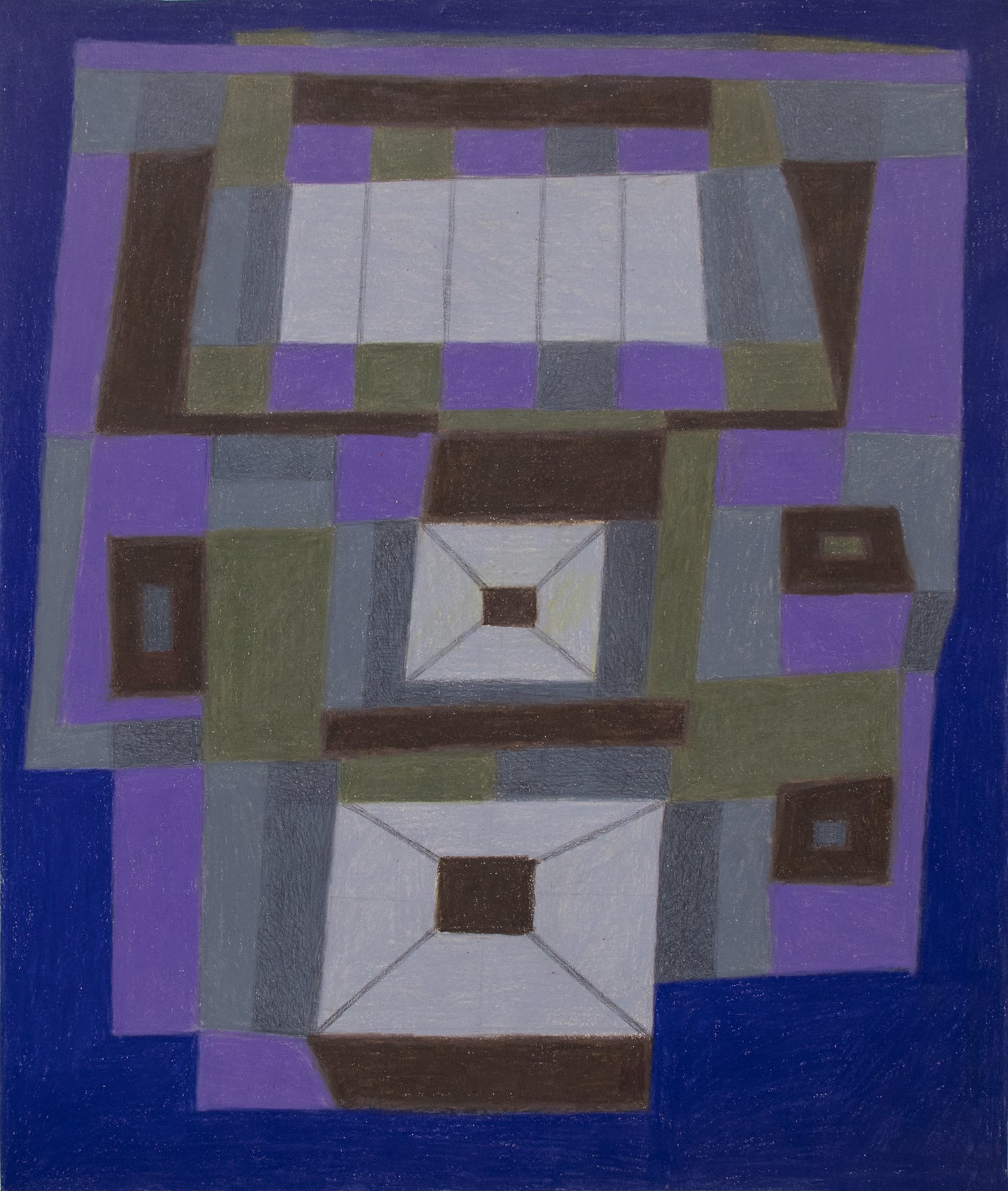 Untitled (Geometry Jumble), Drawing