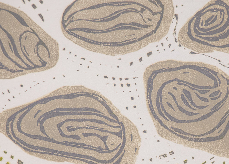 Oysters on a Plate, Print