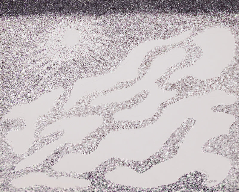 Cloud Pond (Sun and Clouds), Drawing