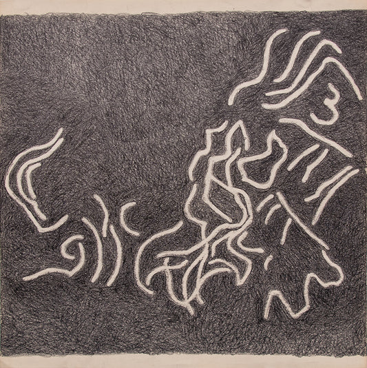 Untitled (Crayon Rubbing Series), Drawing