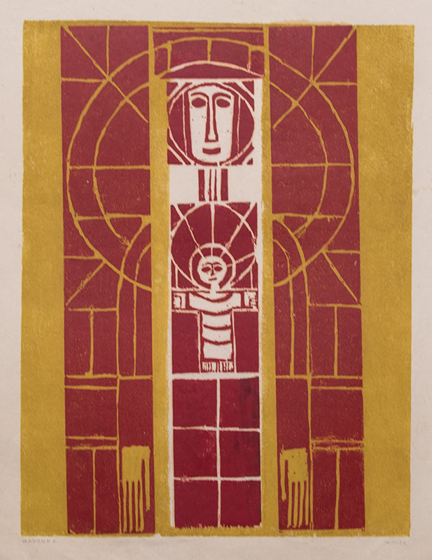 Madonna (or Circle Madonna), Print