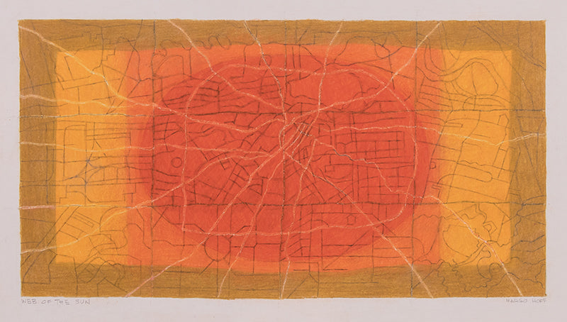 Color Sketch for Web of the Sun, Drawing