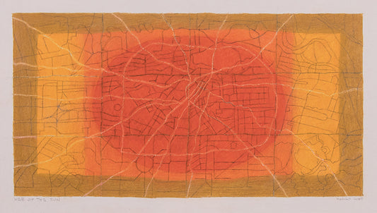 Color Sketch for Web of the Sun, Drawing