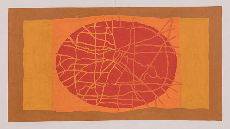 Color Plan for Web of the Sun, Drawing