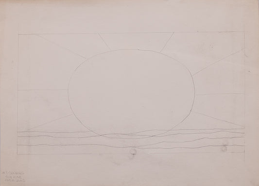 Sunrise Over Land, Drawing