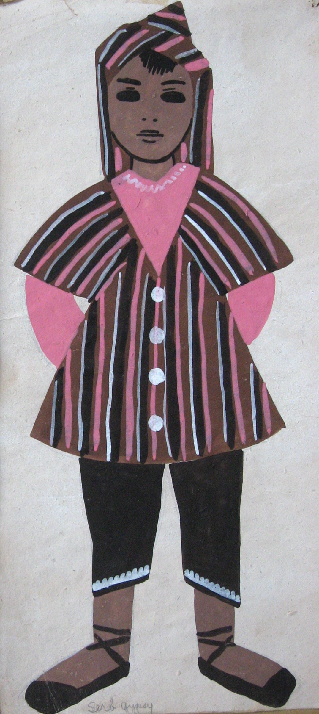 Serb Gypsy, Painting