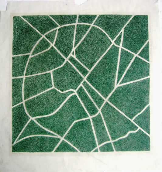 Green Park (Map Series), Drawing