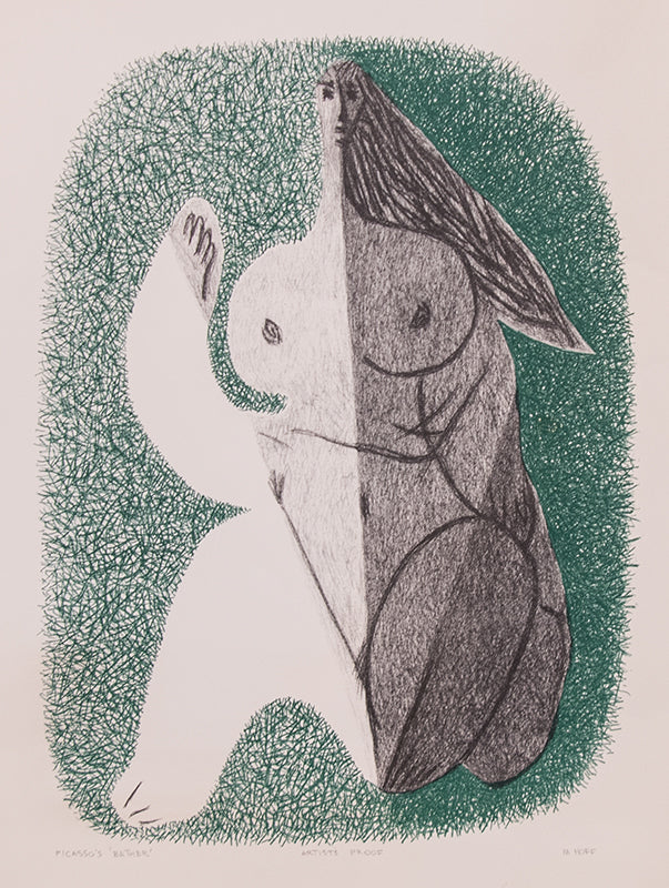 Picasso's Bather (Artist's Proof), Print
