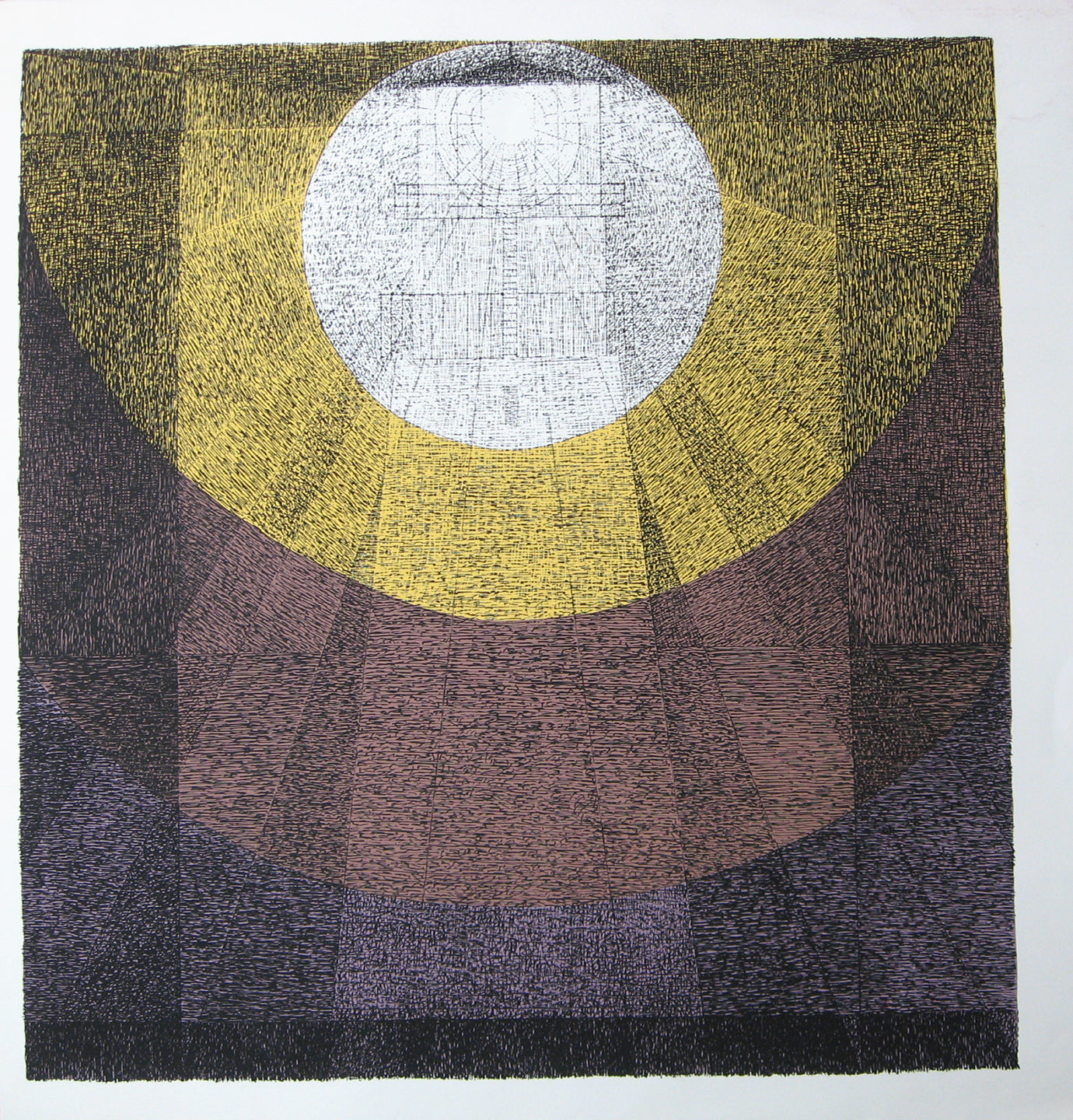 Untitled (Sun Overhead in Honor of Arthur Dove), Print