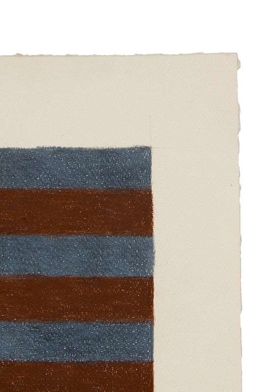 Vermilion Shutter (Artist's Proof for Paris Window), Drawing