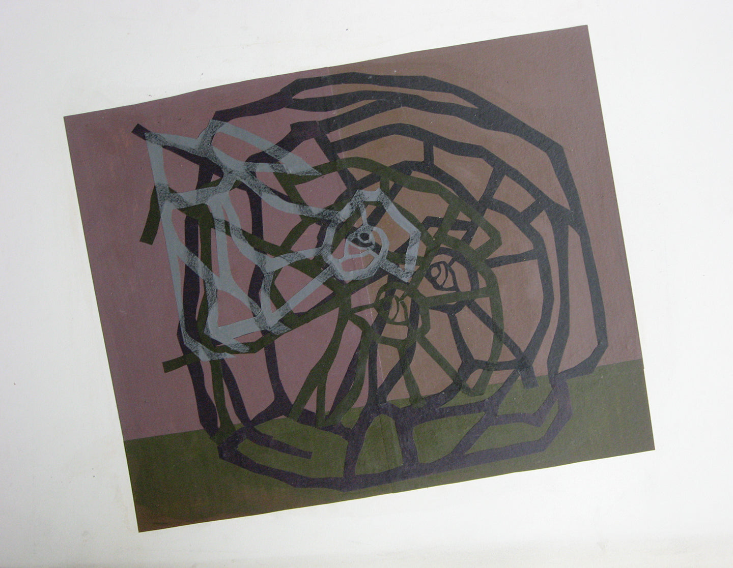 Untitled (Spiderweb), Painting