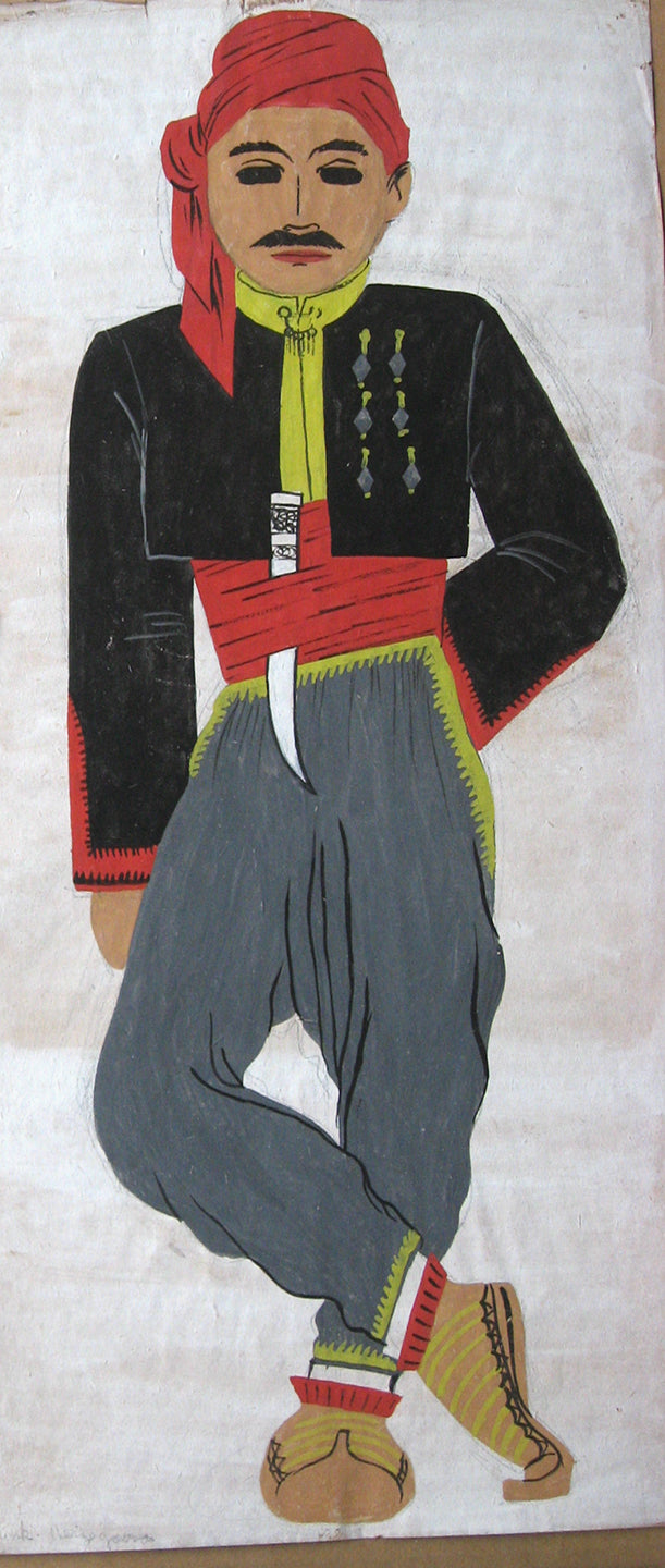 Turk - Herzegovina #25b, Painting