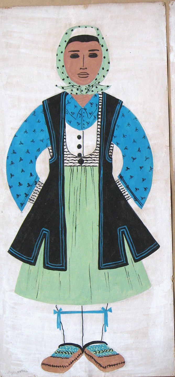 Herzegovina #33a, Painting