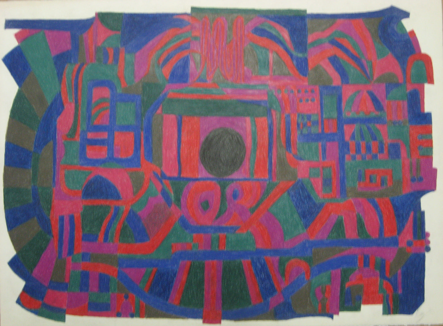 Untitled (Kaleidoscope), Drawing