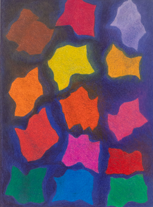 Untitled (Abstract with Polygons), Drawing