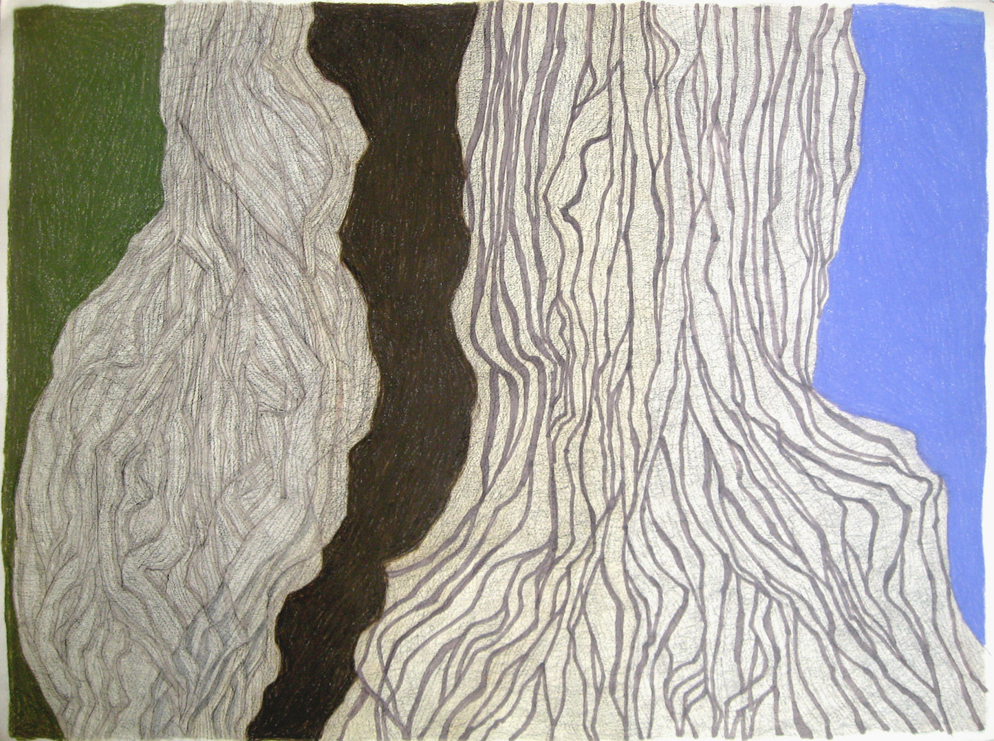 Untitled (Five Rivers), Drawing