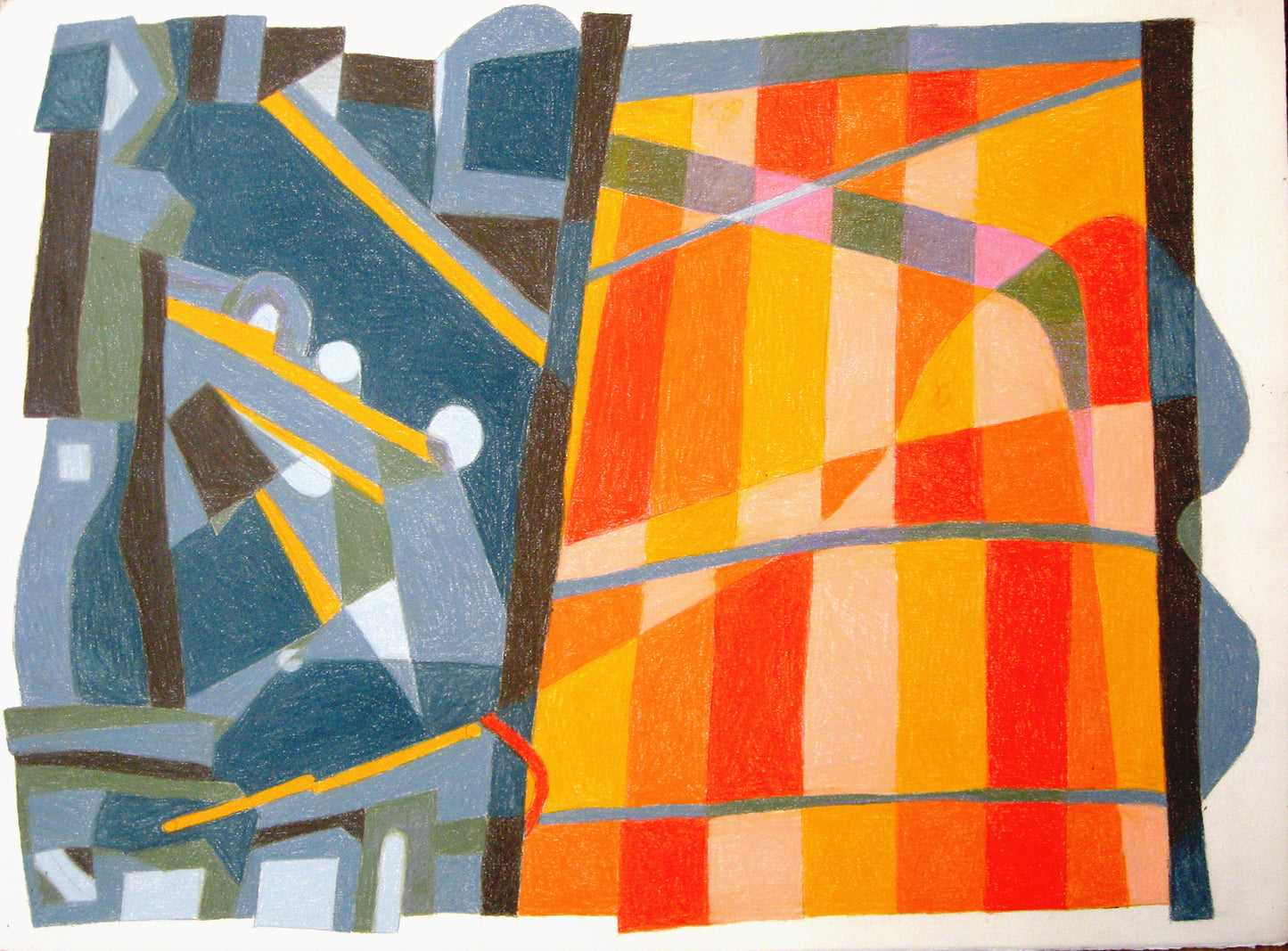 Untitled (Night and Day), Drawing