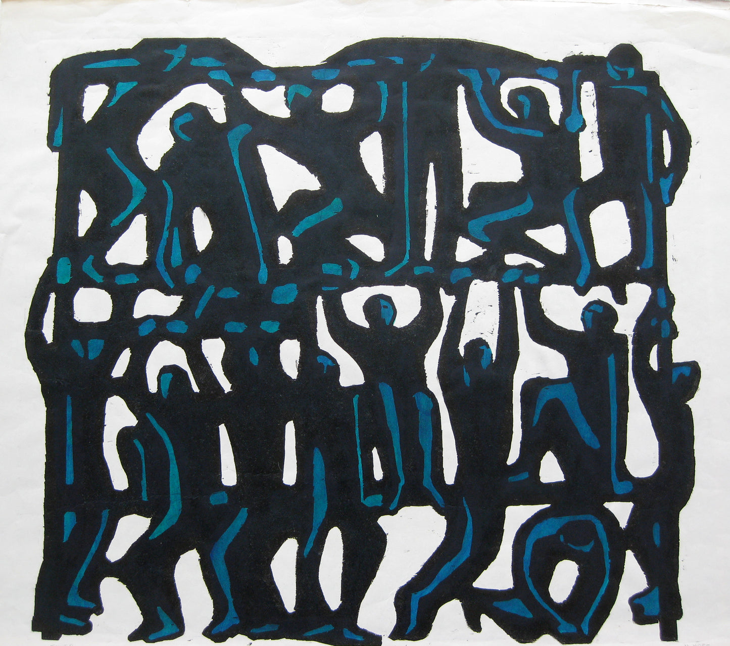 People Tower 2/20, Print