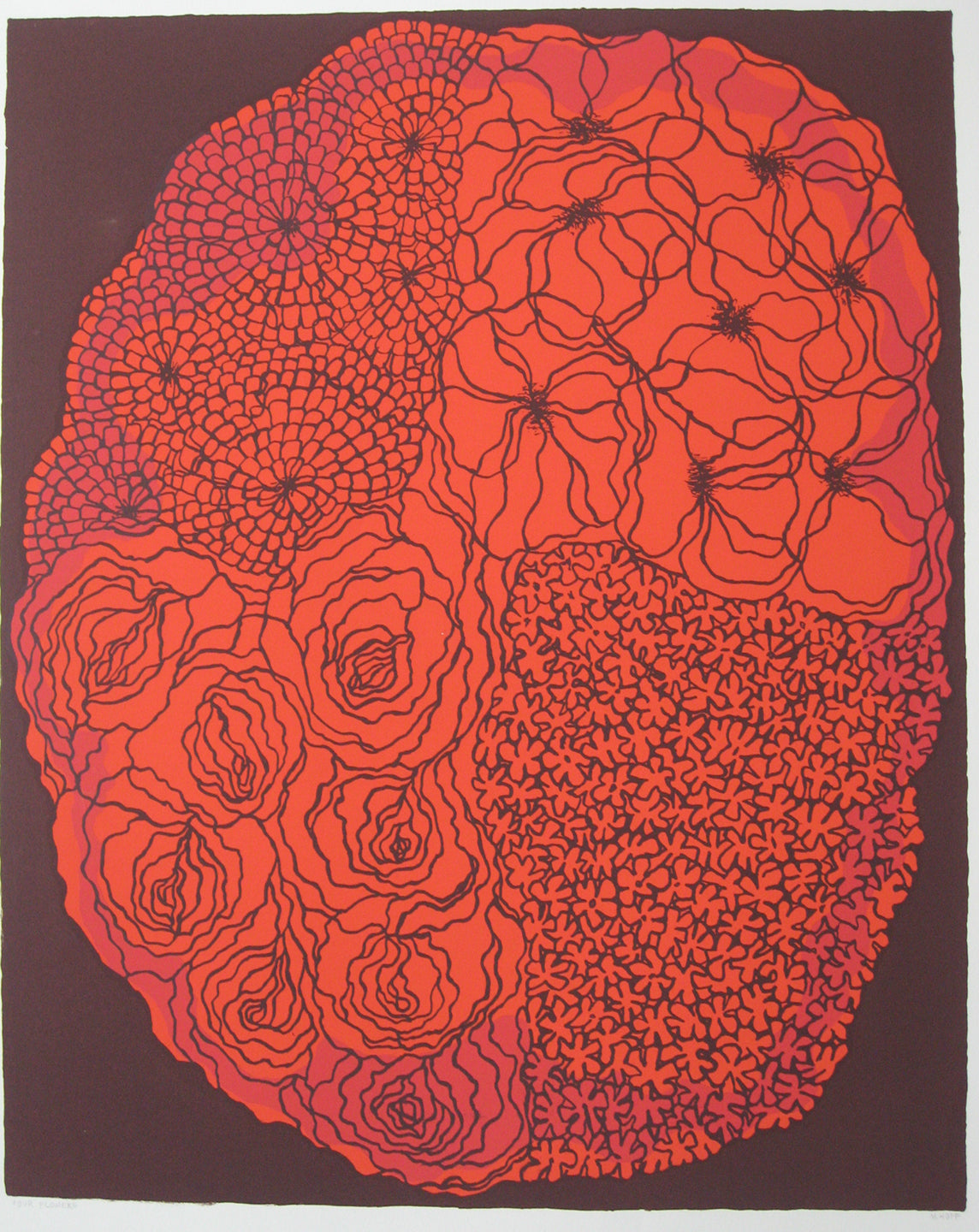 Four Flowers (Artist Proof), Print