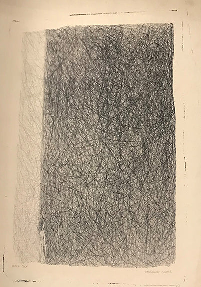 Dark Sky (Black and Gray Abstract), Print