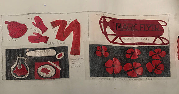 Untitled (All things Red), Painting