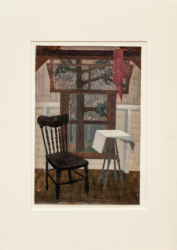 Summer Studio, 23, Casein Painting