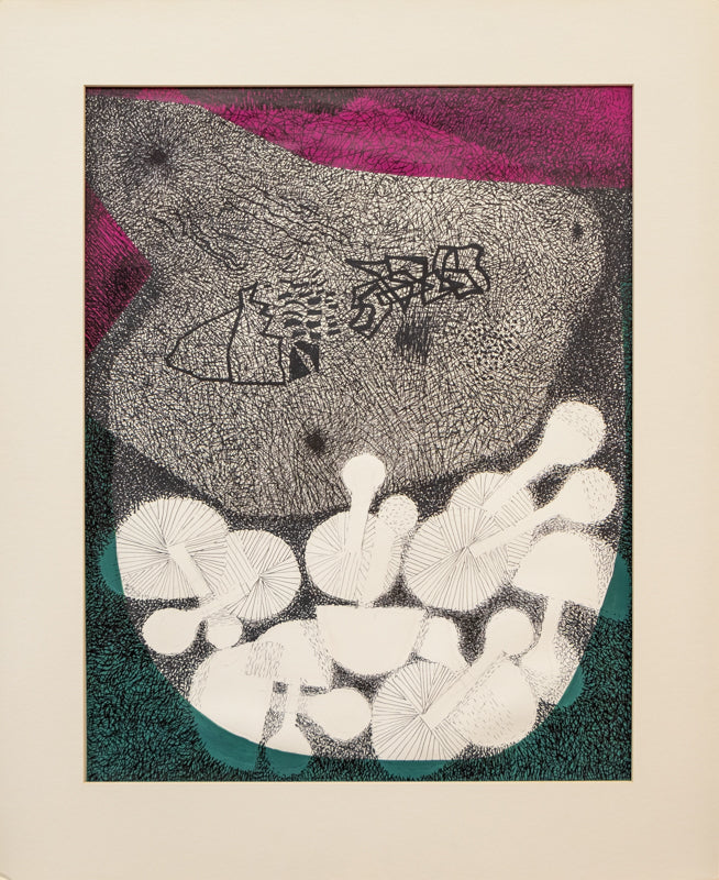 Poison Mushrooms, Drawing