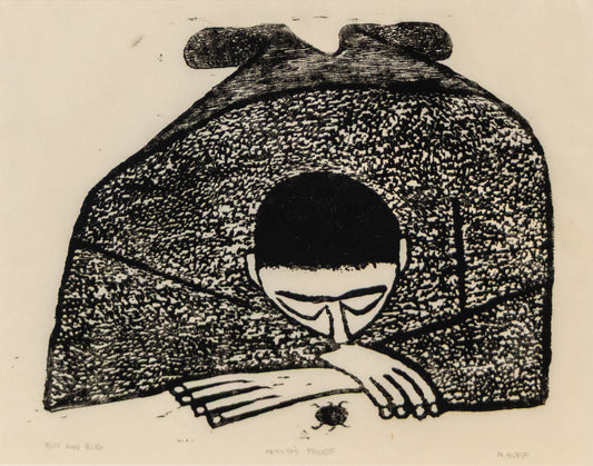 Boy and Bug, Artist proof, Print, 1950