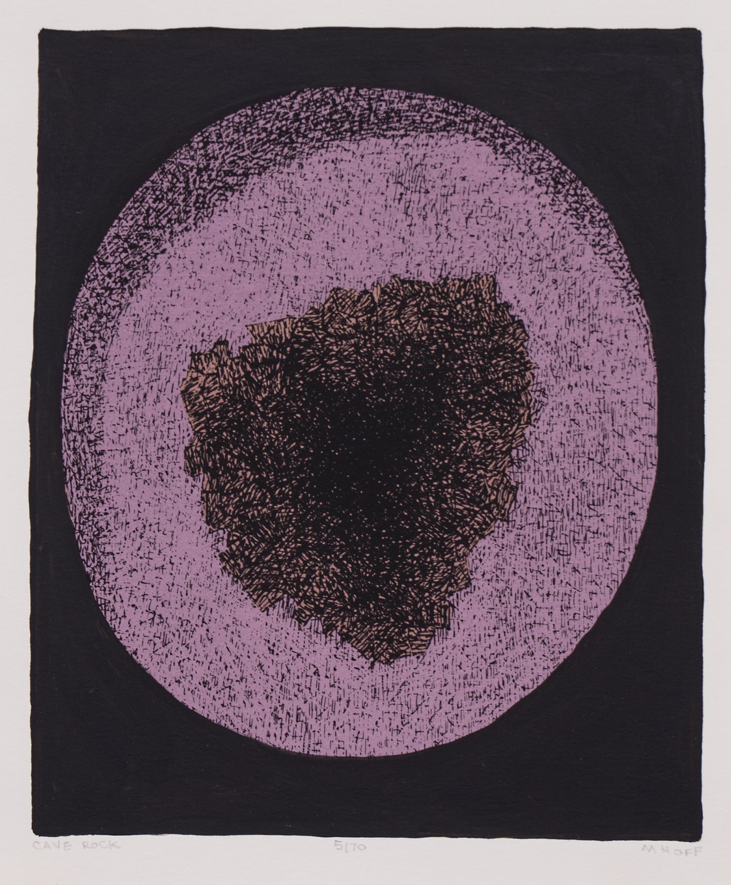 Cave Rock 4/70, Print
