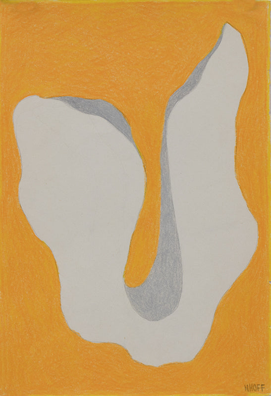 Untitled (White and Gray Wings), Drawing