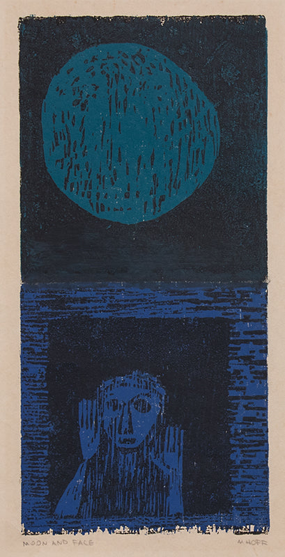 Moon and Face, Print