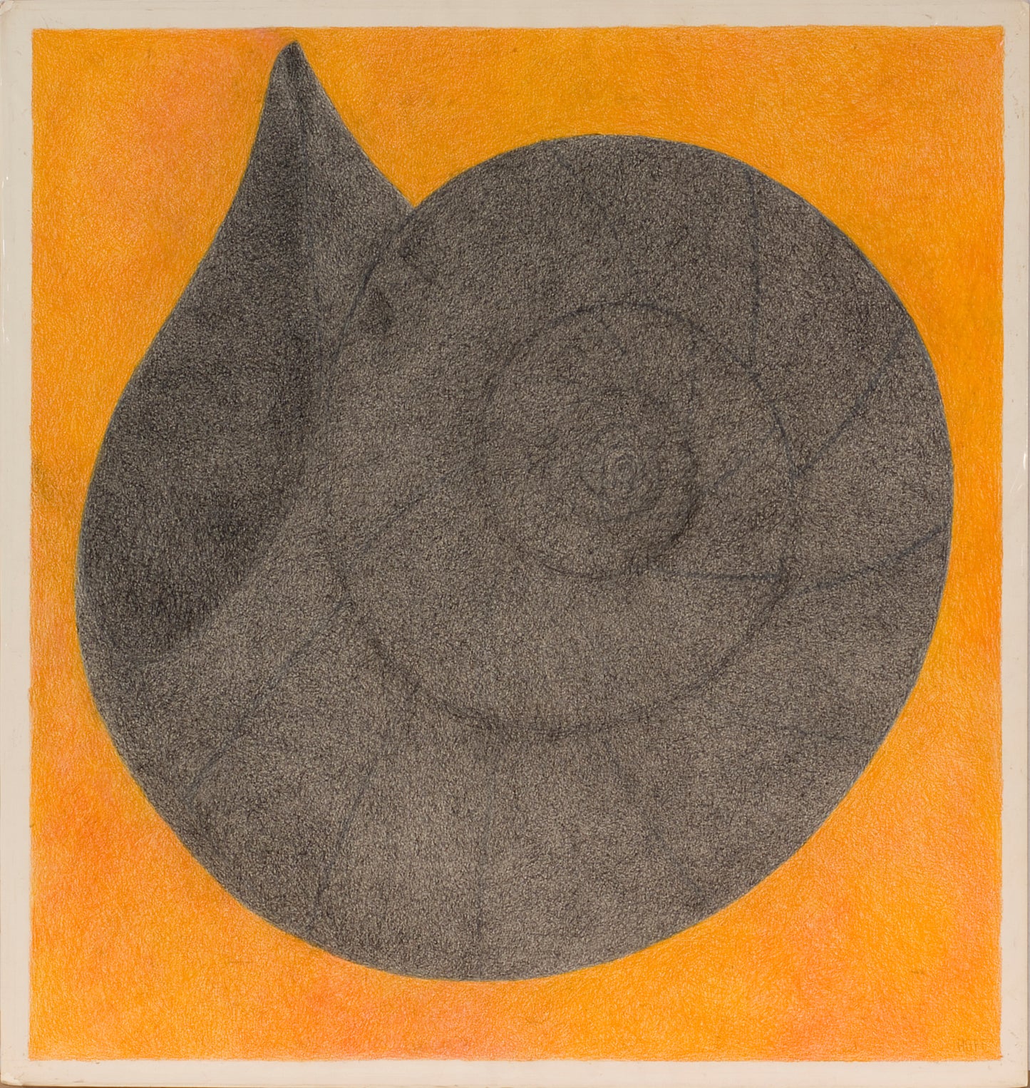 Black Shell, Drawing, circa 1980