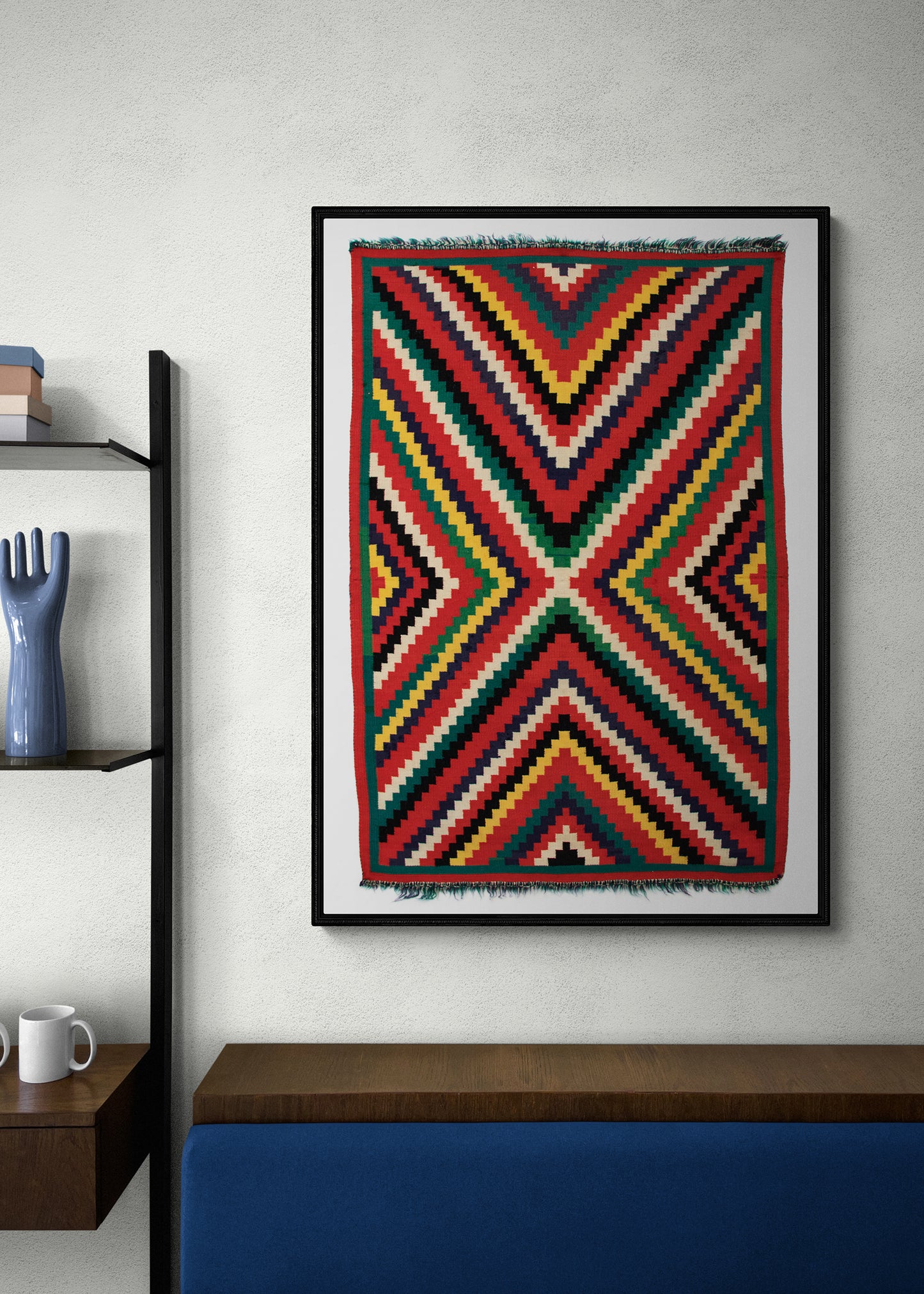 Germantown Eyedazzler Weaving, circa 1890