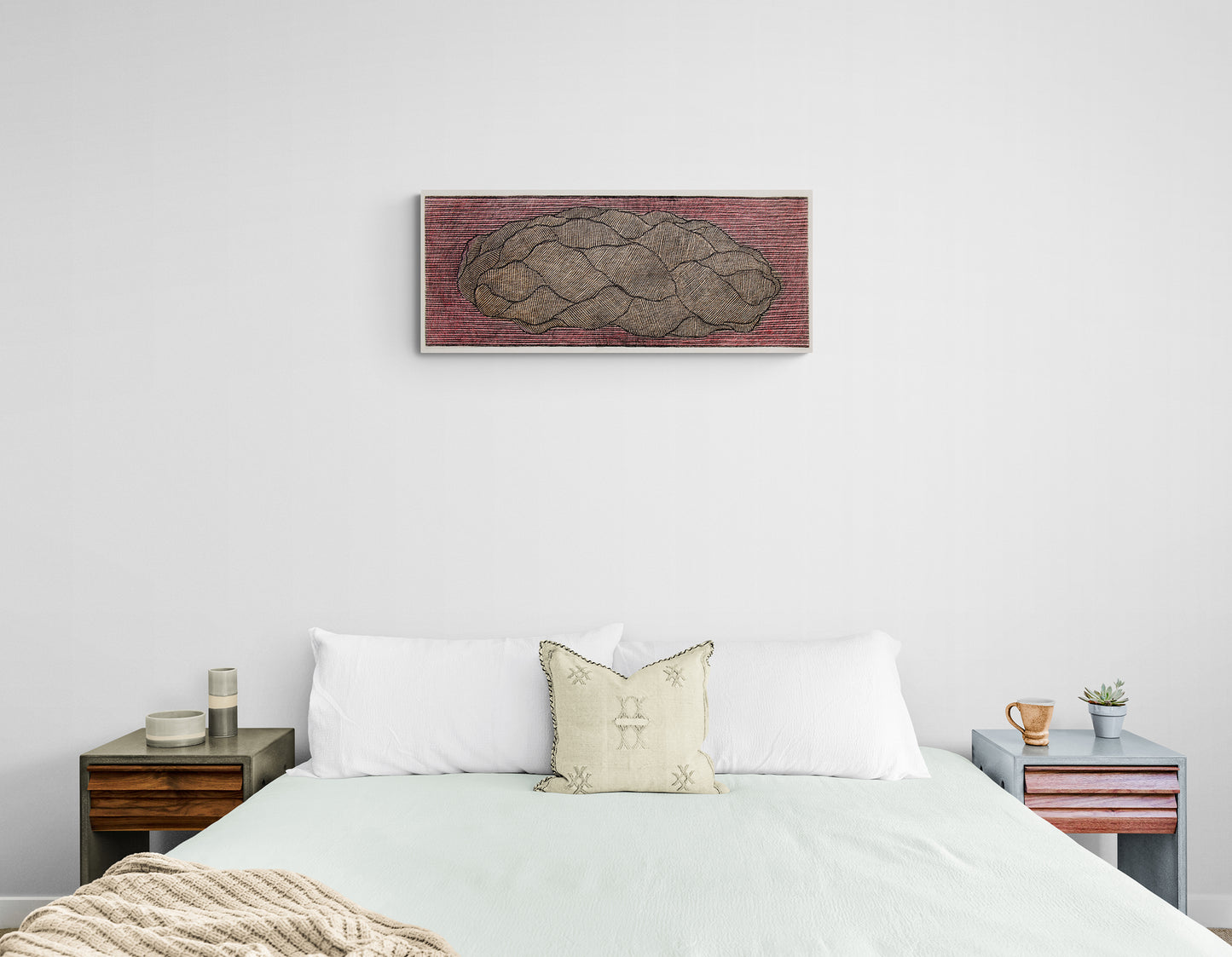 Braided Bread Loaf, Drawing
