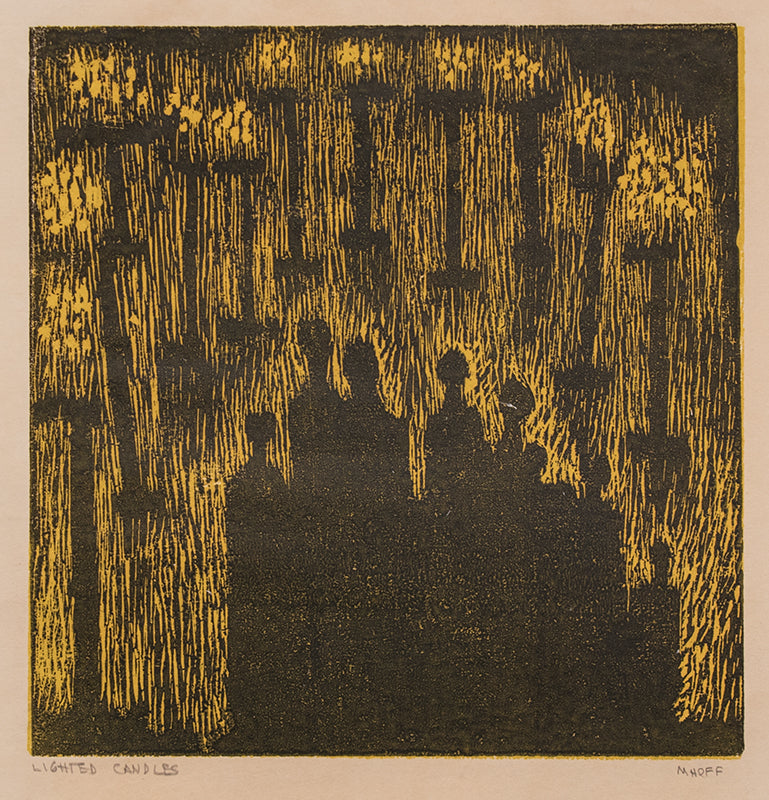 Lighted Candles, Print