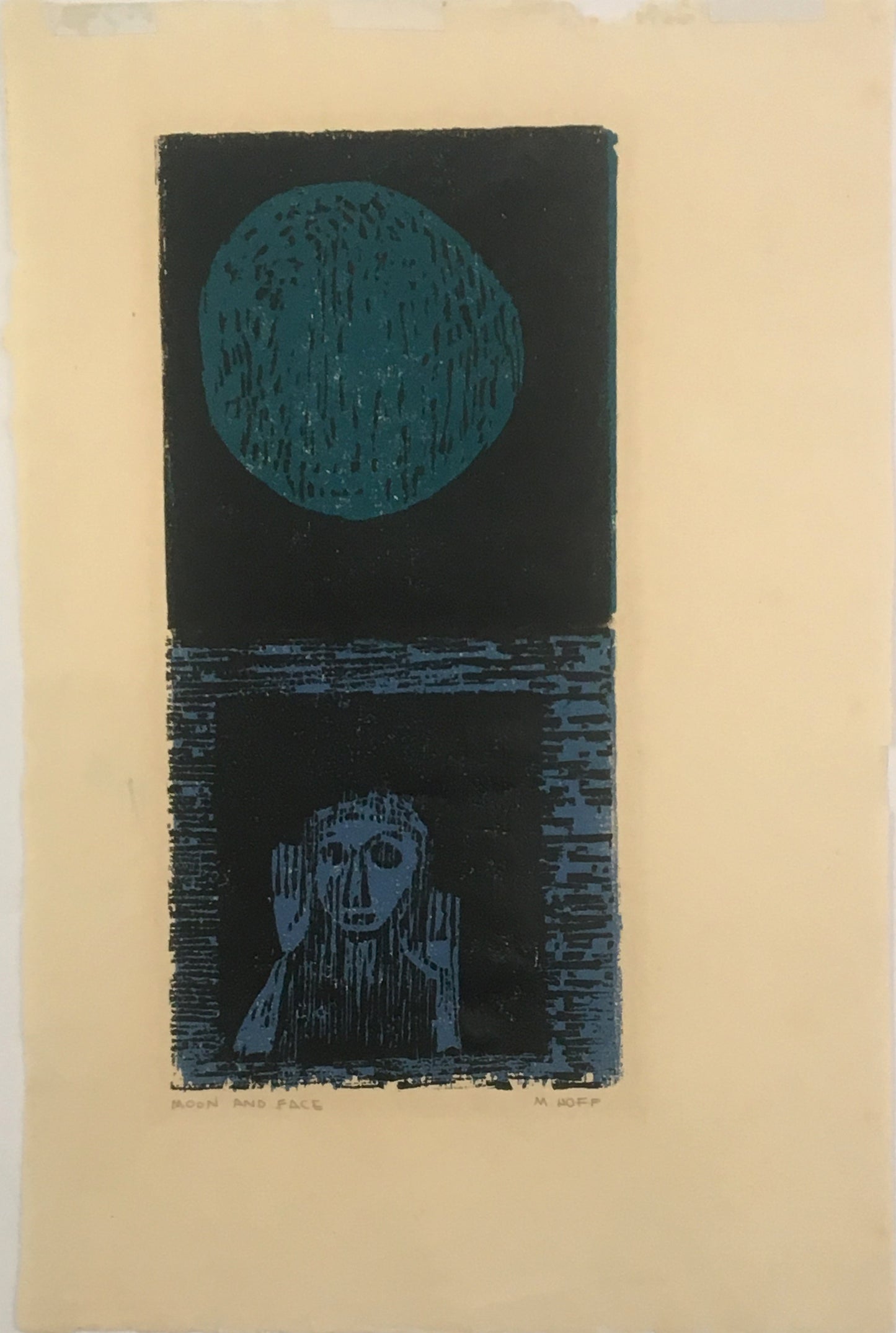 Moon and Face, Print