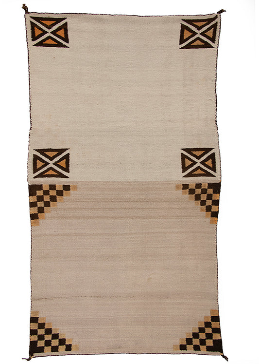 Double Saddle Blanket, circa 1925